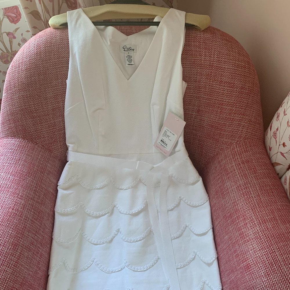 Lilly Pulitzer Dress (White) (Size 6)